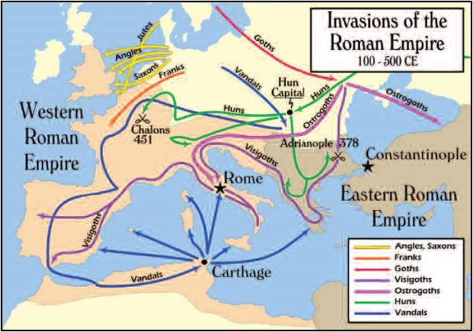 Western Rome Destroyed
