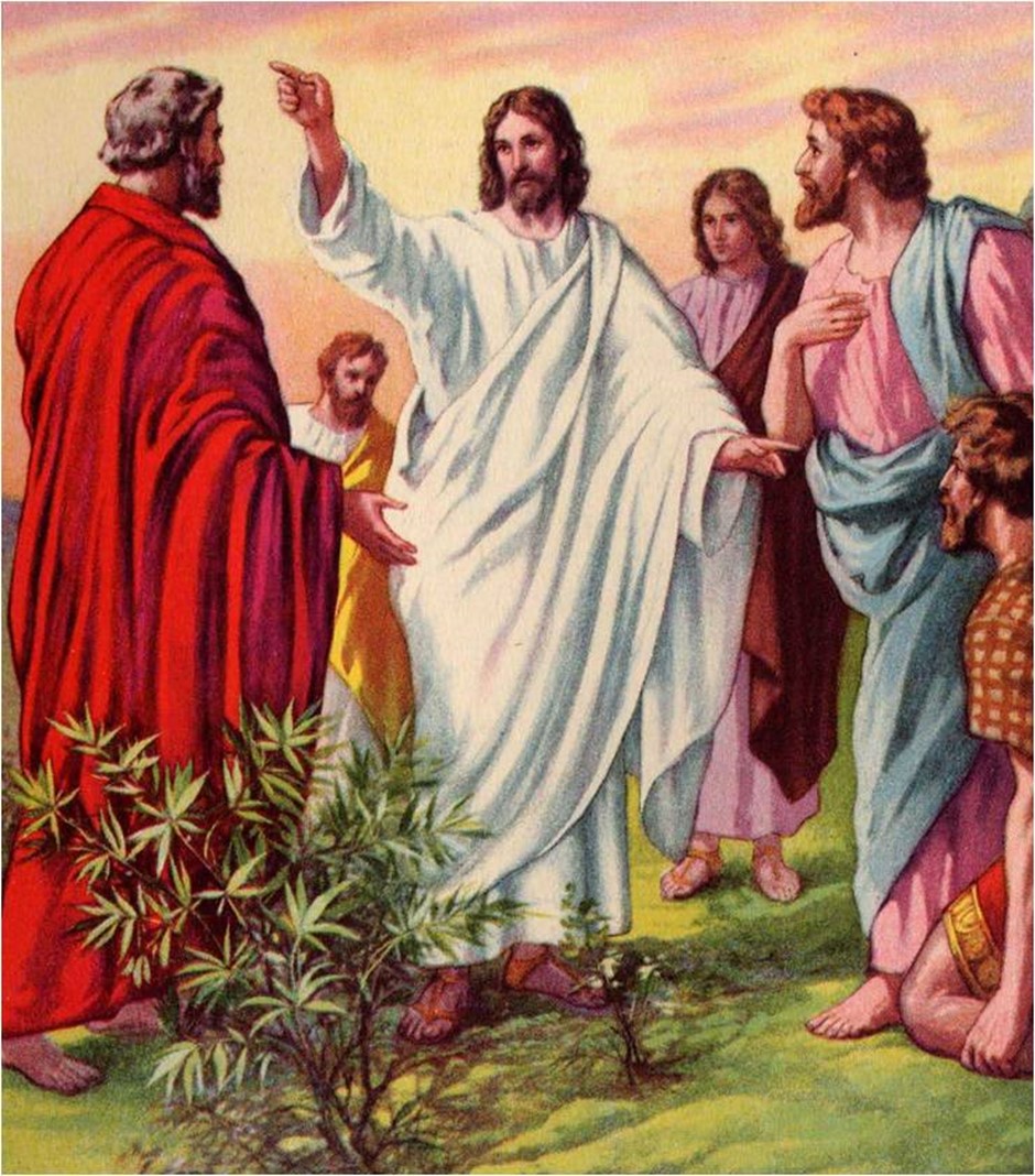 jesus teaching disciples