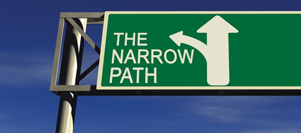 The gate is narrow