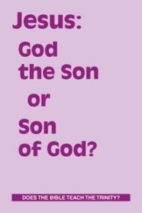 Jesus: God the Son of Son of God?