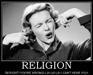 Ignoring Religion