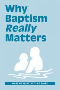 Why Baptism Really Matters