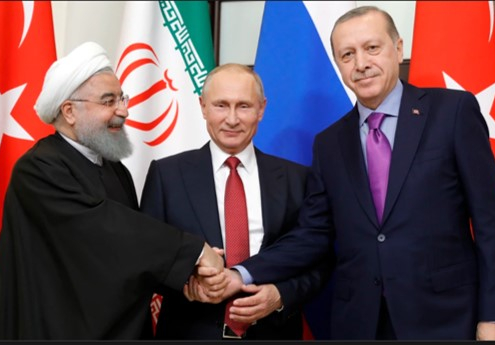 Russia, Iran and Turkey