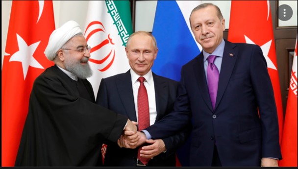 Russia, Iran and Turkey