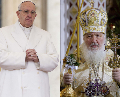 Meeting Between Pope And Russian Orthodox Patriarch