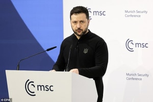 Ukrainian President Volodymyr Zelensky
