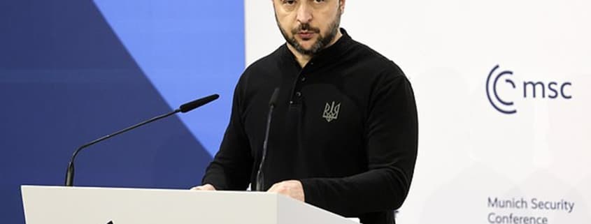 Ukrainian President Volodymyr Zelensky