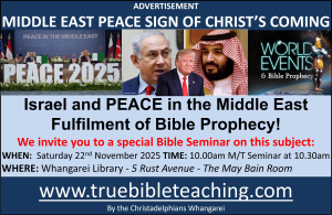 November 2025 Public Address on Fulfilling Bible Prophecy